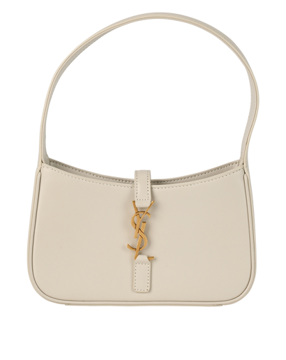 Mini Le 5 A 7 Hobo, &pound;950, Handbags, Cream, Leather, Front view